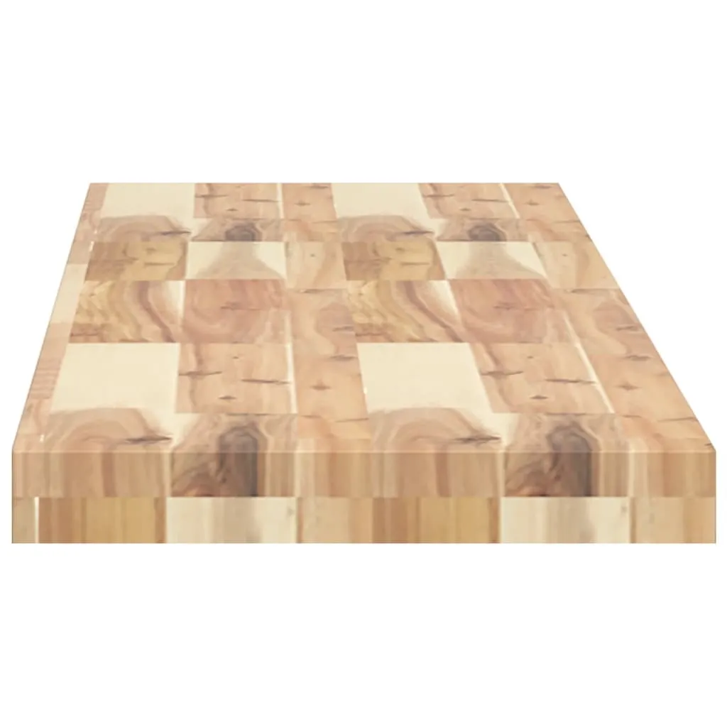 Top Tavolo Acacia SYFAX 120x30x4 cm Rettangolare - Qualità Premium - 5
