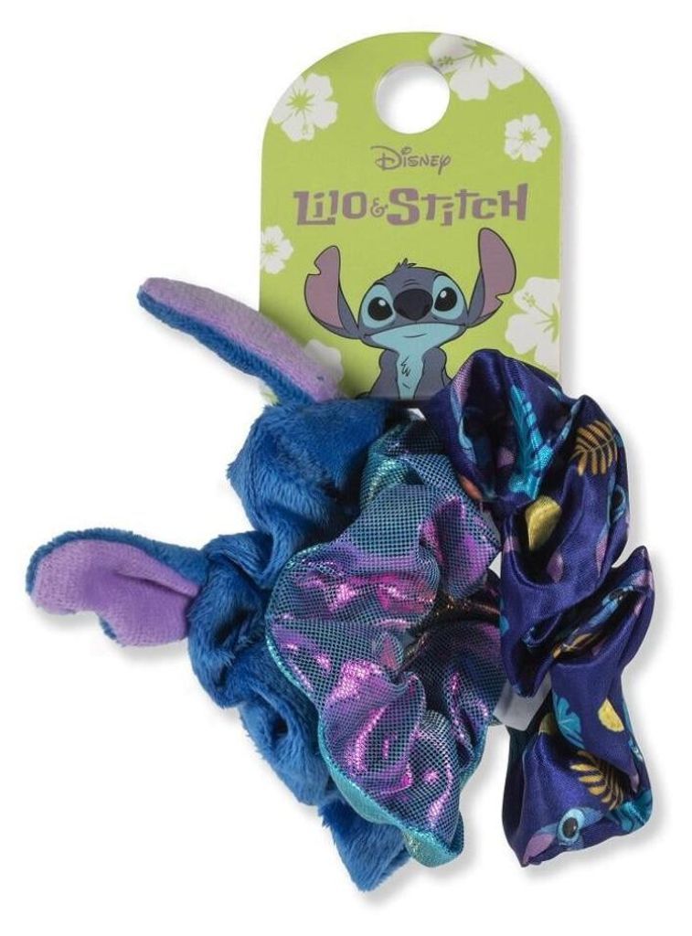 Disney Stitch Haargummi im 3-teiliges Set