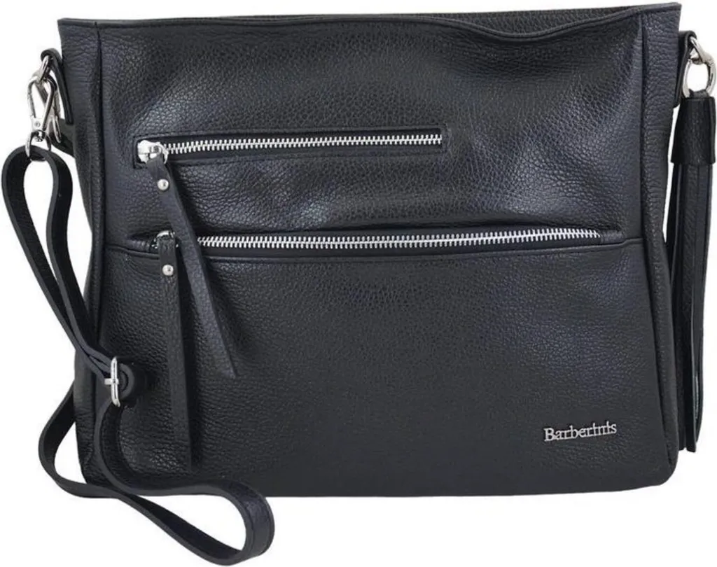Sac Barberini's 972167706 rigide avec compartiments et finitions or