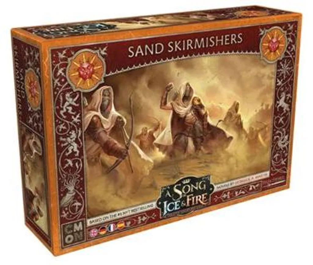 Unité de Tirailleurs Éclaireurs des Sables pour Jeu de Figurines Martell