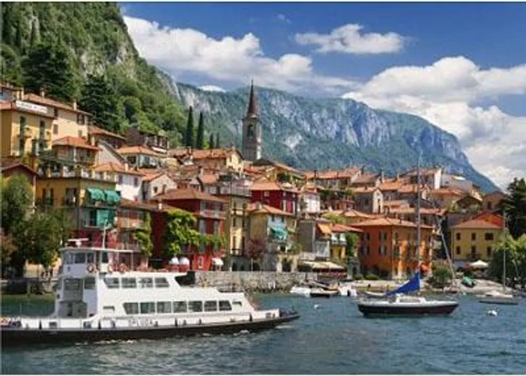 Puzzle Italie 1000 pièces D-Toys finition mate haute qualité Lago di Como