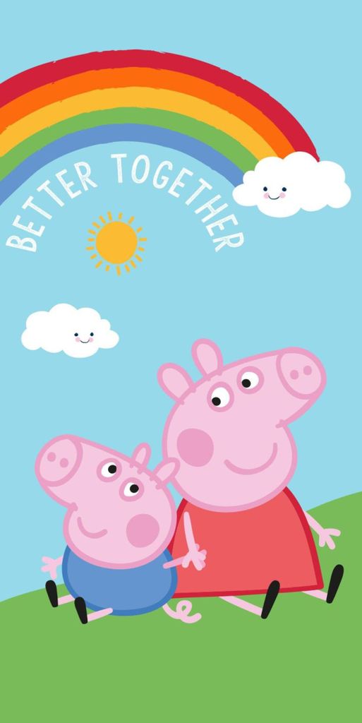 Peppa Pig asciugamano per bambini Asciugamano da bagno Immagine del prodotto 