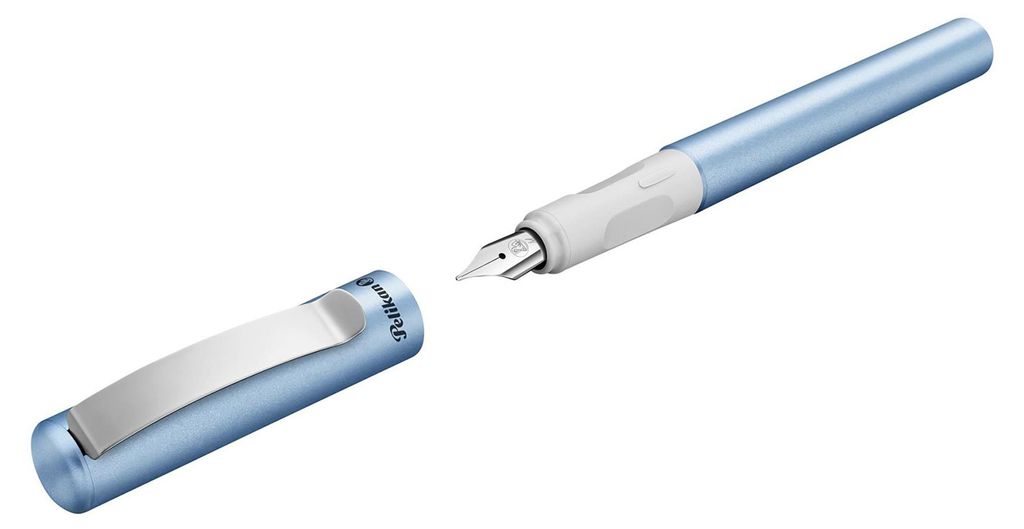 Füller Pina Colada, blau metallic, Stift Produktbild 