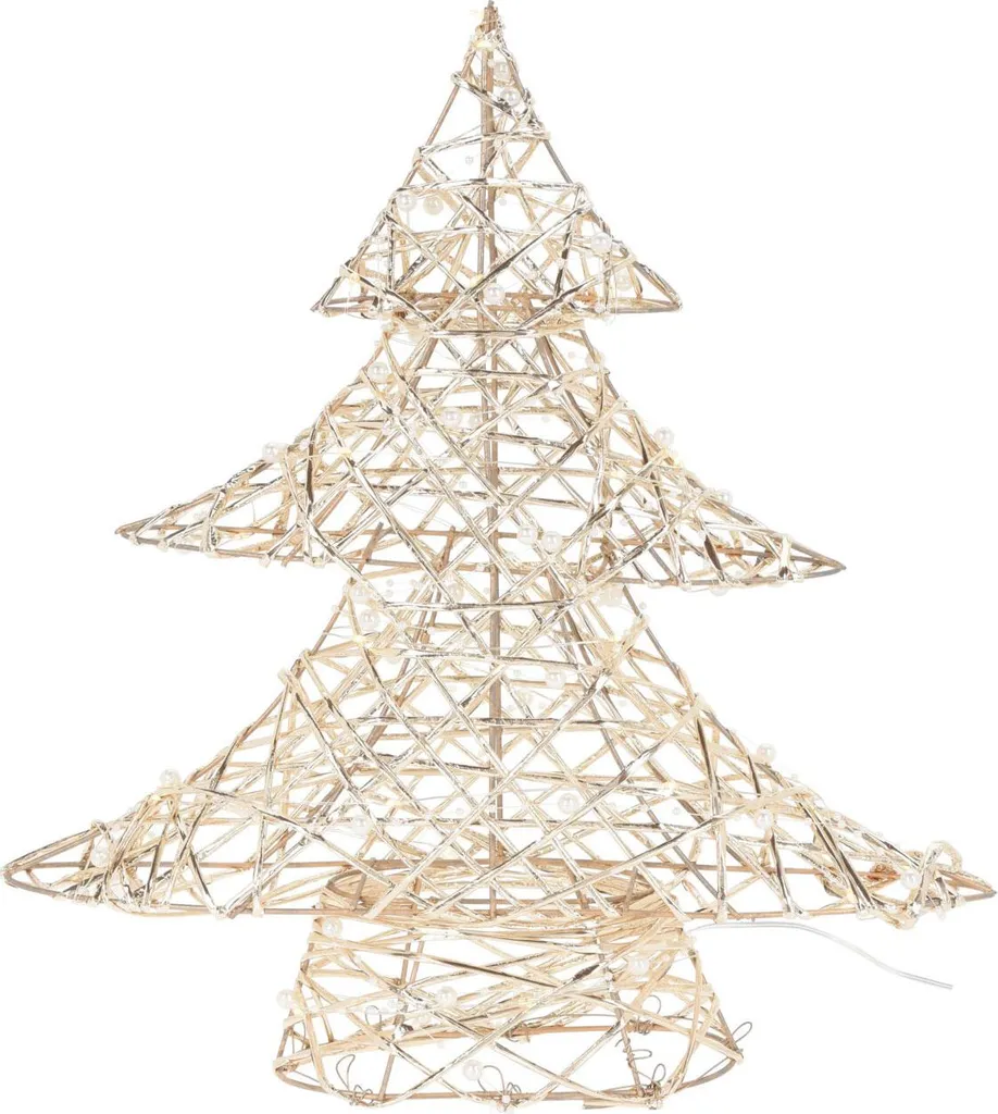 Décoration de sapin de Noël LED 40 cm pour illuminer votre centre de table