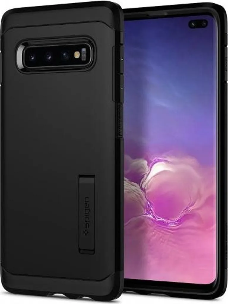 Coque Galaxy S10 Plus anti-chute Spigen évite la casse écran
