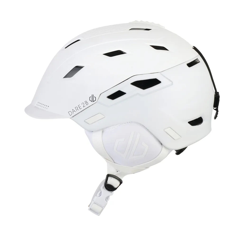 Casque de ski blanc Glaciate V2 avec aération active et ajustement précis - 4