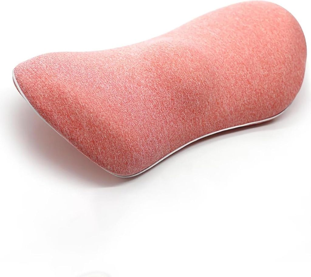 Lumbar Cushion, Ergonomic Back Cushion, Memory Foam Lumbar Cushion Car, Comfort Back Support Cushion for Pressure Relief, Back Cushion for Bed/Chai...