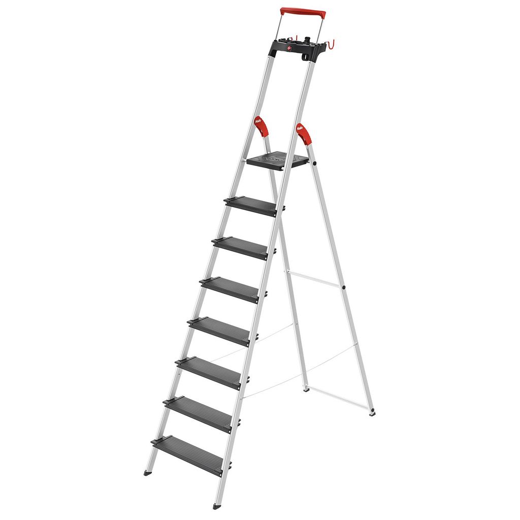 Hailo L100 Topline Alu-Sicherheits-Stehleiter - 8 Produktbild 