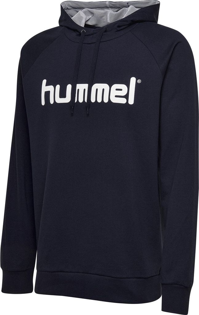 Hummel Hmlgo Kids Baumwolle Logo Hoodie Marine Marine 140