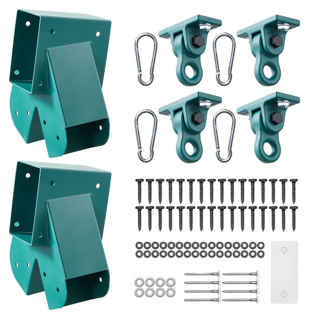 VEVOR Set di 6 supporti per altalena, kit di fissaggio per Immagine del prodotto 