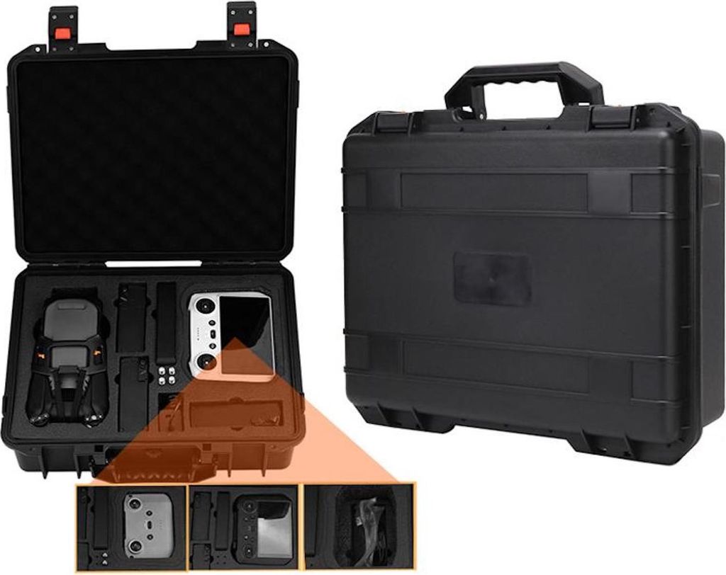 Für DJI Mavic 3 Pro Safety Tasche Hard Waterproof Box Schwarz