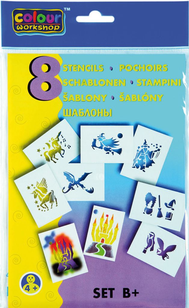 Centropen šablony k foukacím fixům B+ pohádkové motivy Obrázek produktu 