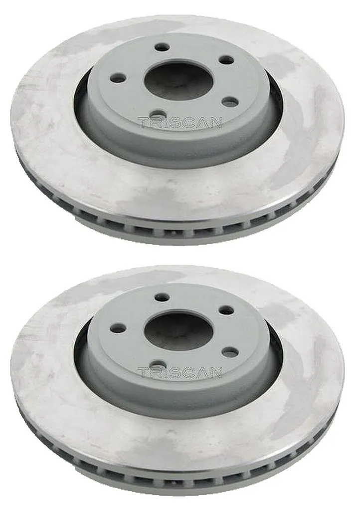 Jeu de Disques de Frein Avant Ventilés pour Jeep Grand Cherokee WK WK2