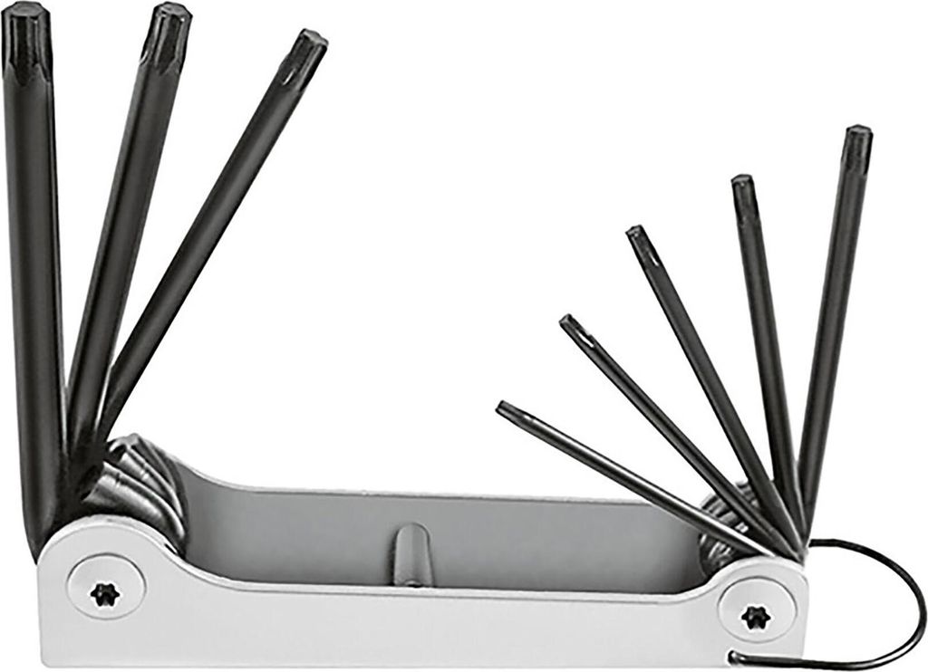 Winkelschraubendreher-Satz Metall, 8-tlg., TX 9-4