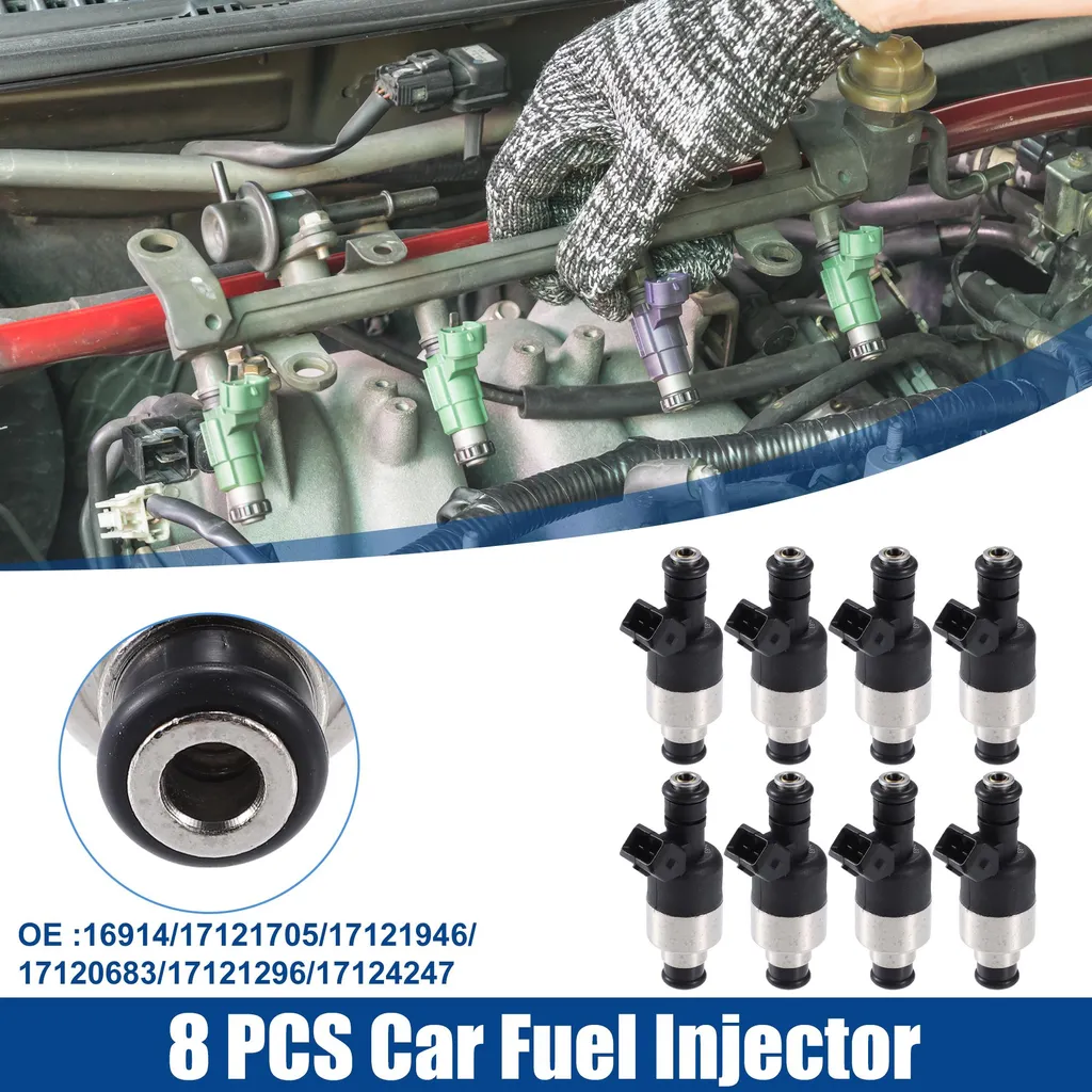 Injecteur de Carburant Noir pour Chevrolet Lumina - Lot de 8 Pièces