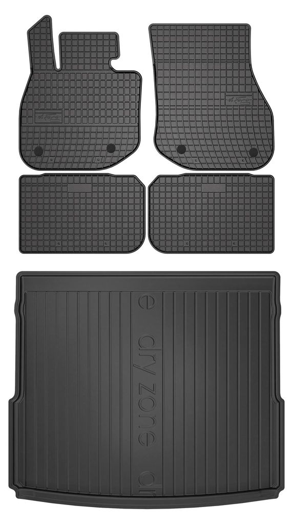 Tappetini gomma SolidPRO + baule DryZone per BMW iX1 2022- Immagine del prodotto 