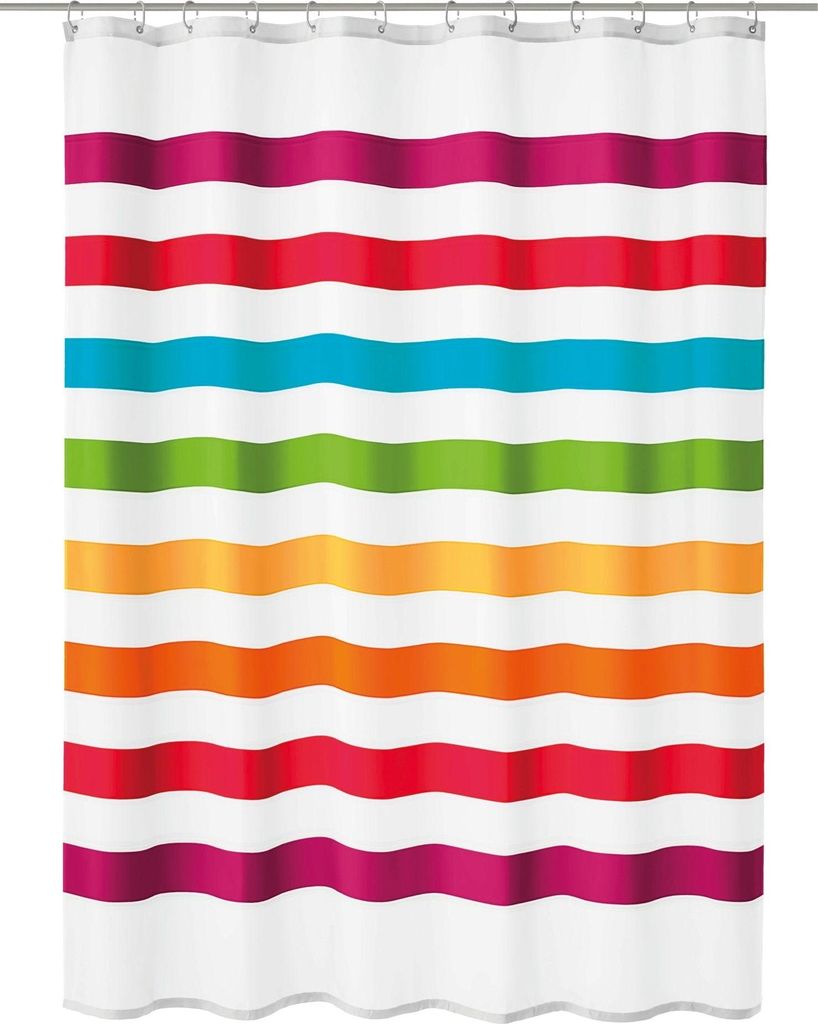 Kleine Wolke Duschvorhang Textil SELECT Multicolor 180 x Produktbild 
