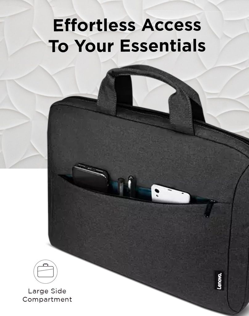 Lenovo Notebooktasche 15" Casual Topload Case Schwarz Obrázok produktu 11