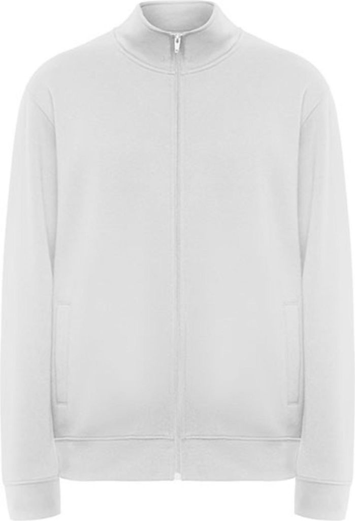 Roly CQ6439 | Sweatjacket Ulan - Farbe: White 01 - Größe: XXL