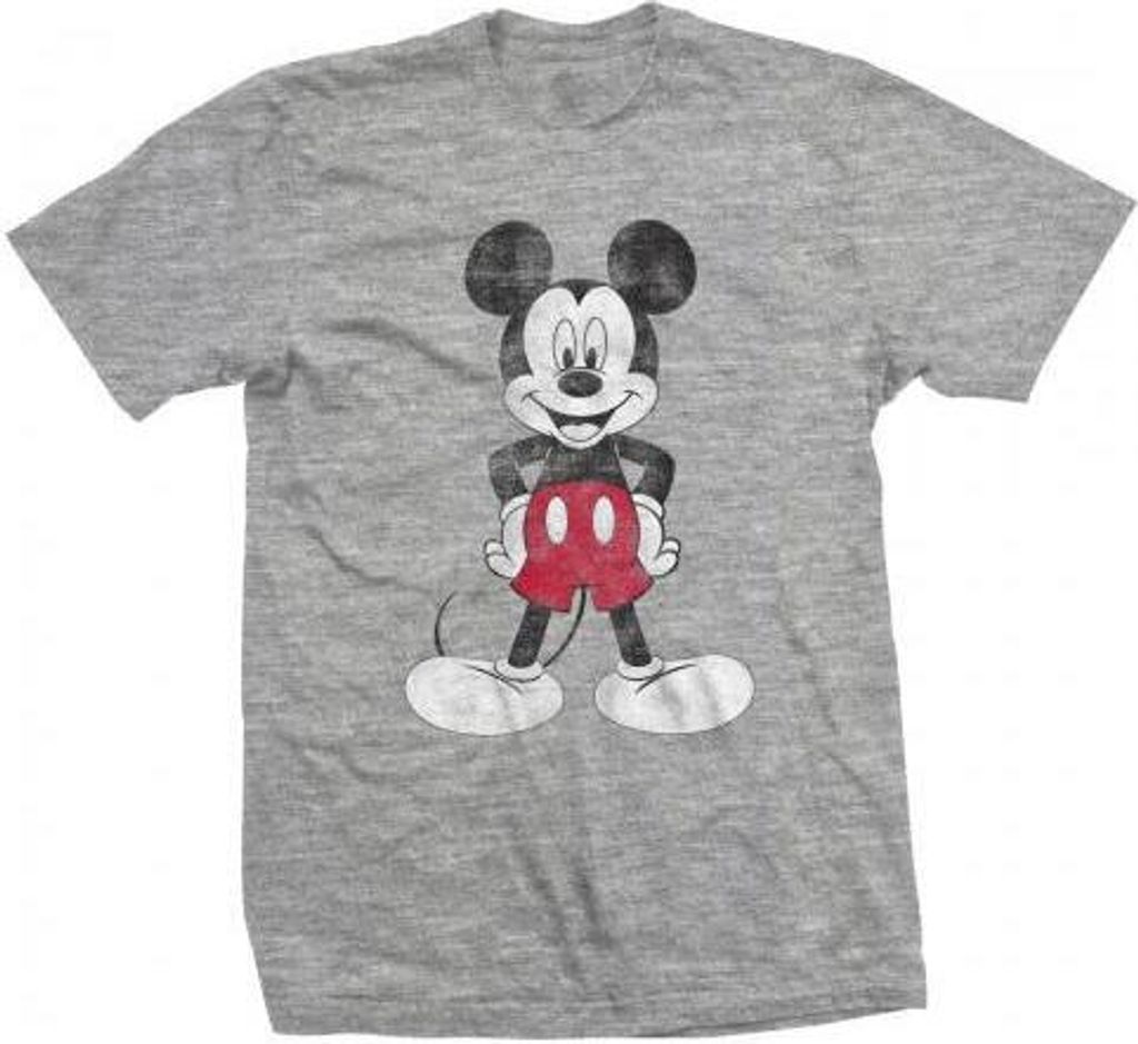 Disney - T-Shirt für Herren/Damen Uni RO5719 (M) (Grau)