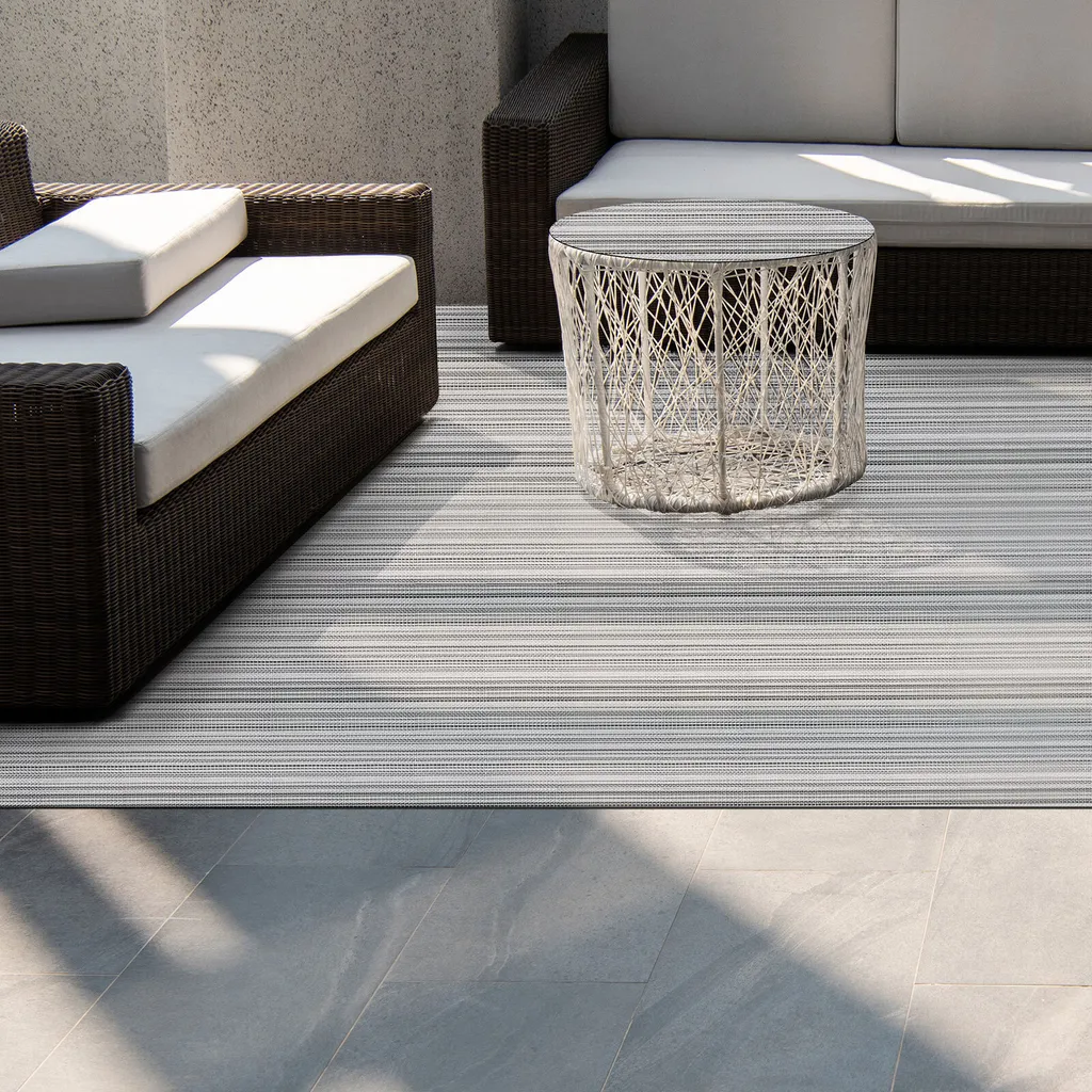 Tapis Bologna 90x250 cm résistant aux UV et intempéries pour extérieur