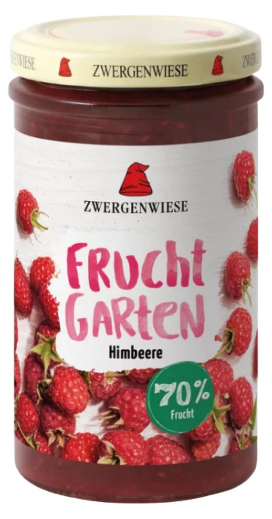 Zwergenwiese Himbeere Marmelade 225g - Produktbild 