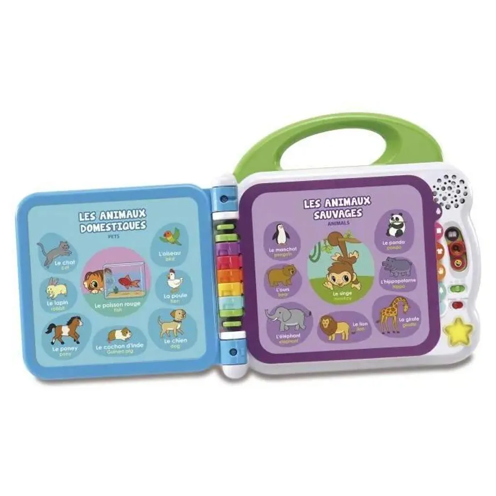 Livre éducatif bilingue VTech imagier interactif pour bébé dès 18 mois