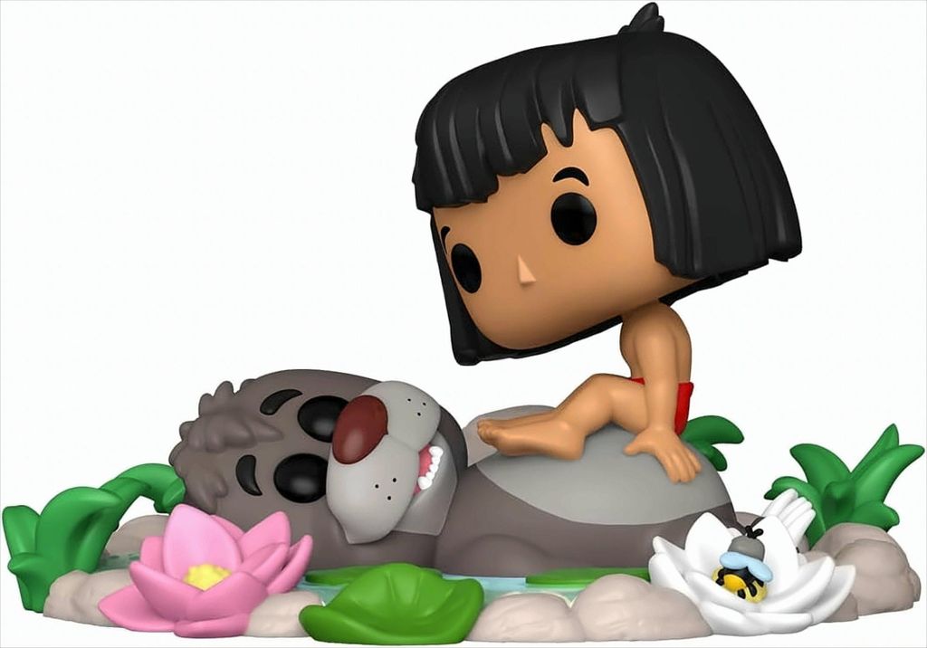 Funko Pop! Disney: The Jungle Book - Baloo & Mowgli #1490 Produktbild 