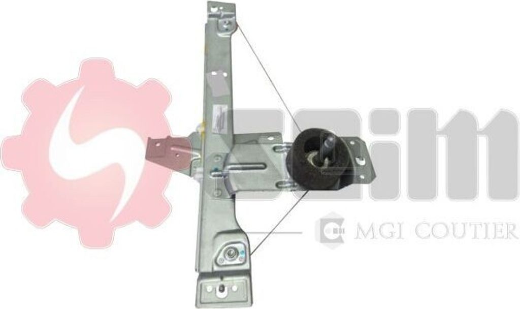 SEIM 901118 Manuell Fensterheber Hinten Links passend für PEUGEOT 207 (WA, WC) 207 Stufenheck