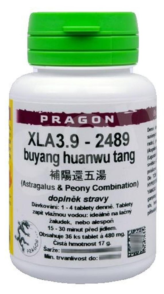 XLA3.9 - buyang huanwu tang - pian/tablety PRAGON Immagine del prodotto 