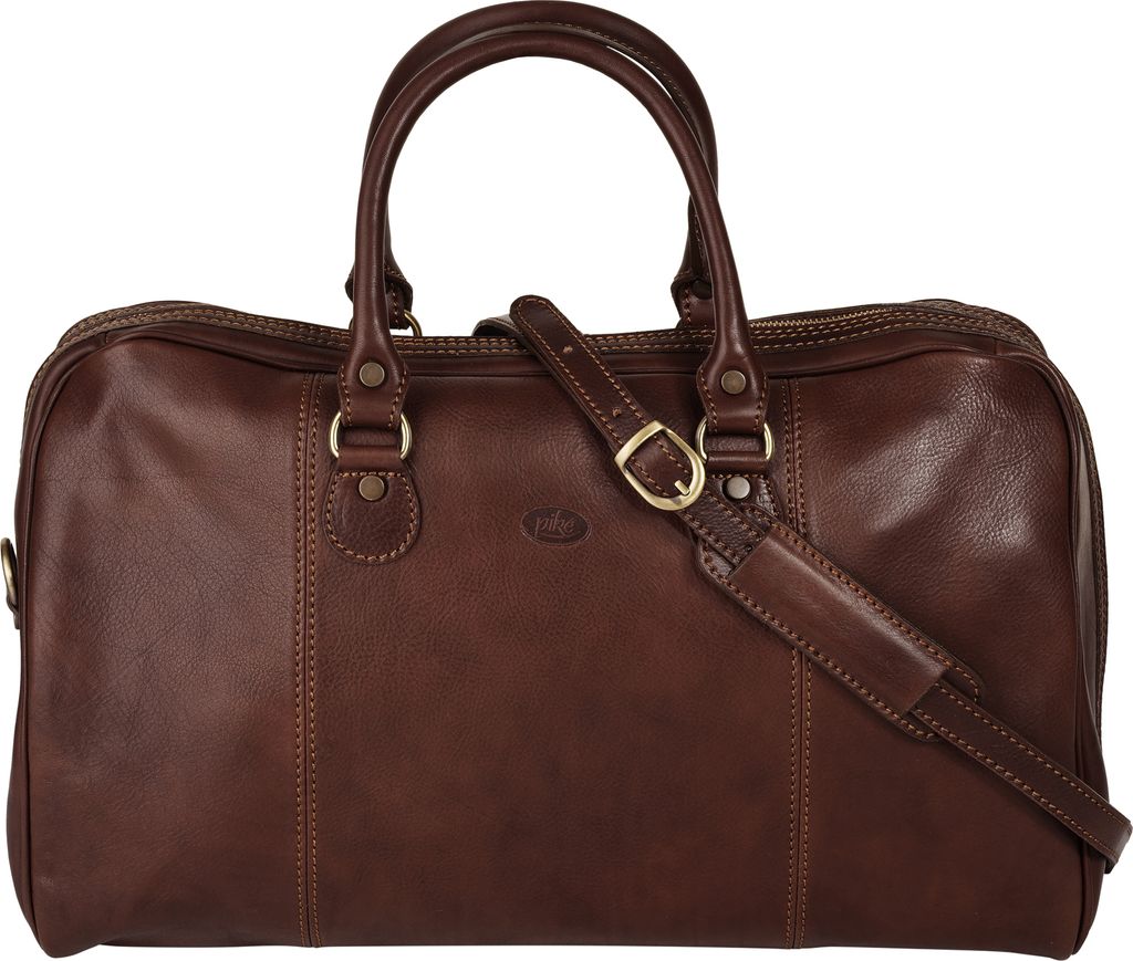 piké Reisetasche Calabria Medio Damen, Herren 017769 braun