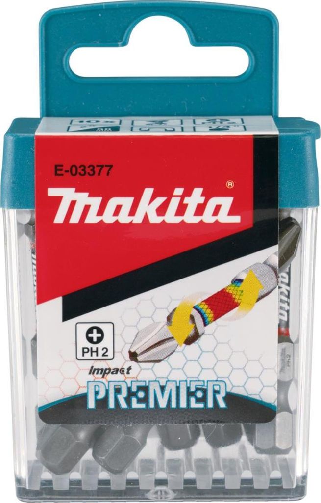 Makita Torsion Bit PH2 50 mm, 10 Stk.