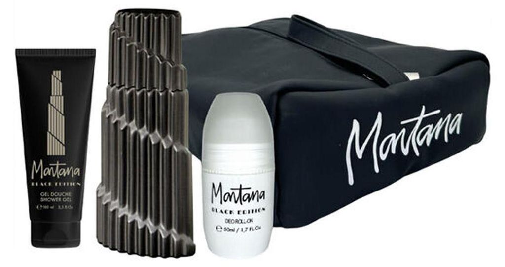 Montana Black Edition EDP 125ml + Deo 50ml + Gel Douche Immagine del prodotto 