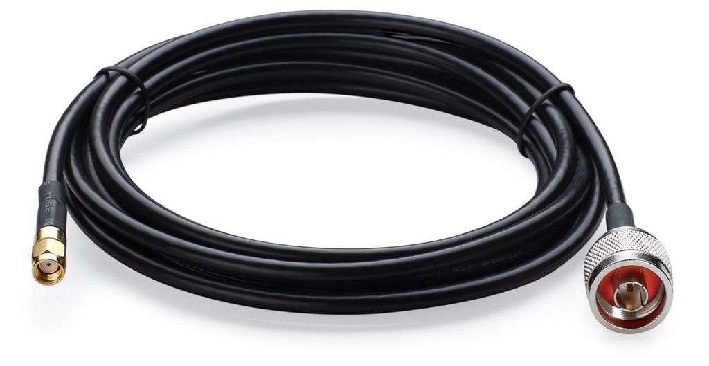TP-Link TL-ANT24PT3 WLAN Adapterkabel 3m schwarz
