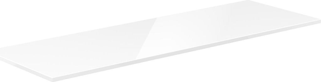 Mexen Uni Arbeitsplatte 140 cm, weiß glänzend - 91AXX-1404-464-18-00
