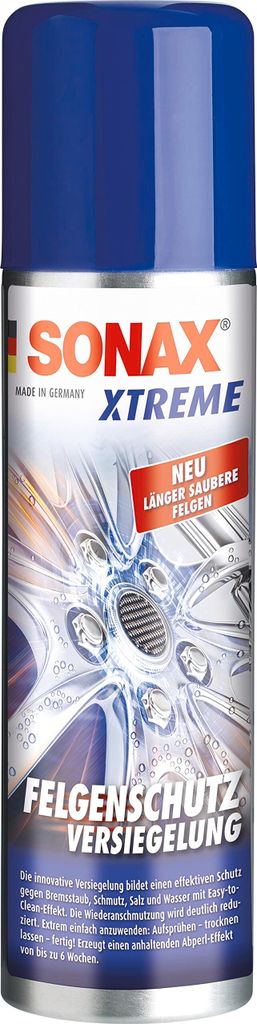 Sonax Felgenversiegelung Xtreme Safety Protection Ausführung Gelung Felgenversiegelung Gewicht 0,254kg