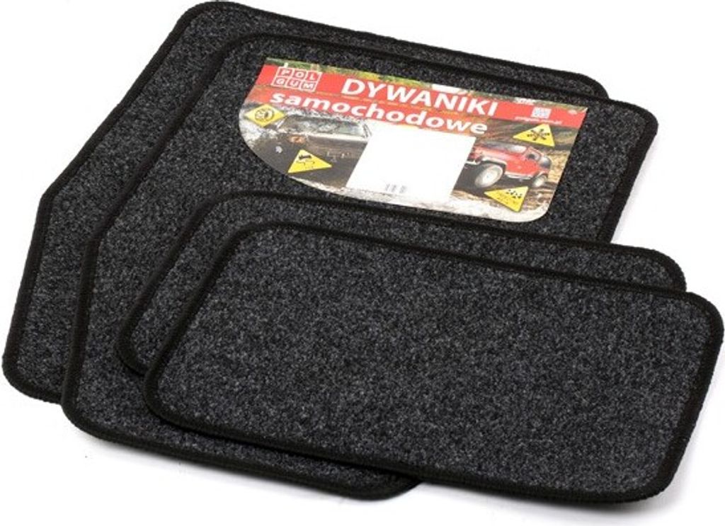 POLGUM Universal-Fußmatten Universal-Automatten 9900-4 Vorne und Hinten Textil