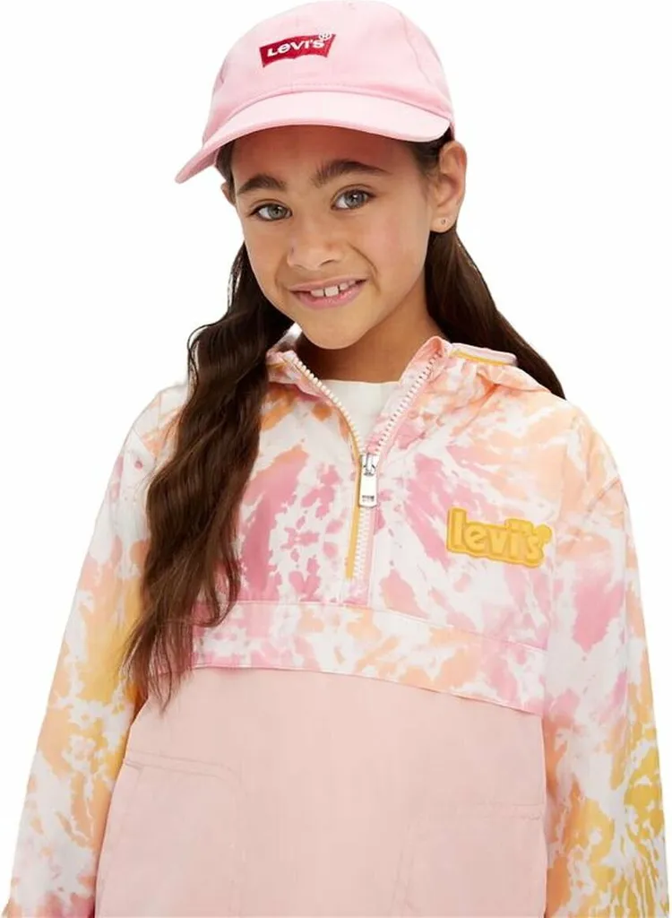 Gorra Infantil Levi's Core Batwing Rosa: Accessorio Bambina Originale