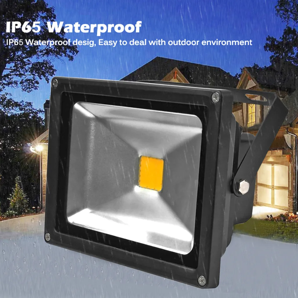 Spot LED Extérieur 20W Étanche IP65 Projecteur Angle 120° Pack de 3
