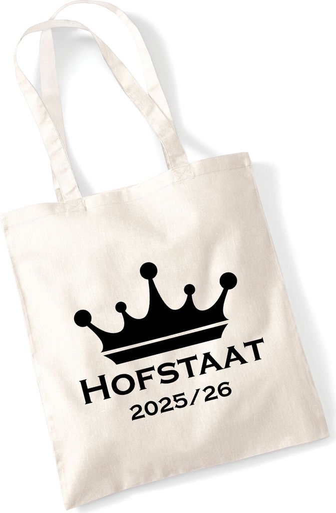 Huuraa Jutebeutel Hofstaat 2025/26 Schützenfest 10 Liter Natural Baumwolle Tasche Geschenkidee