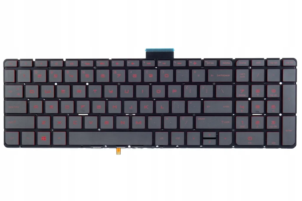 Clavier pour HP Omen 15-AX 17-W | Saisie US QWERTY pour Travail et Jeu