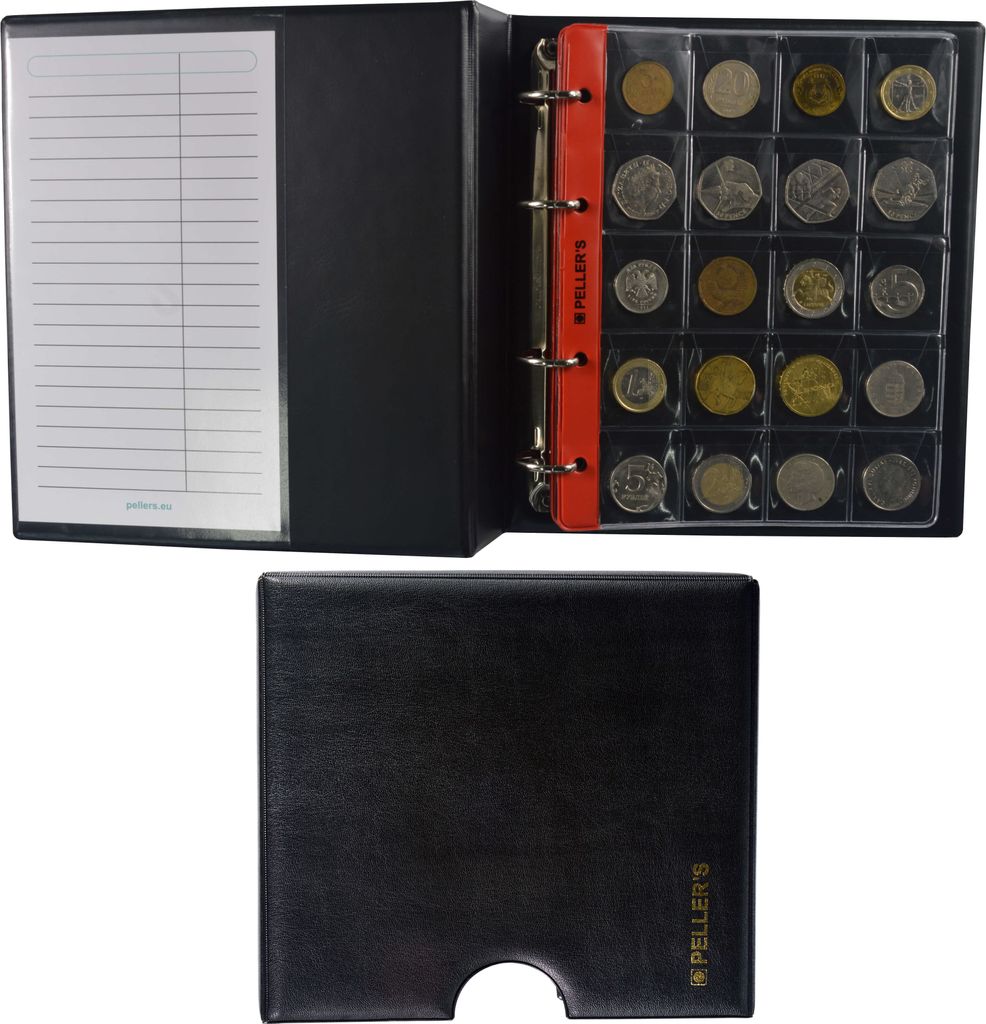 Sammelalbum mit Schutzkassette für 206 verschieden große Produktbild 
