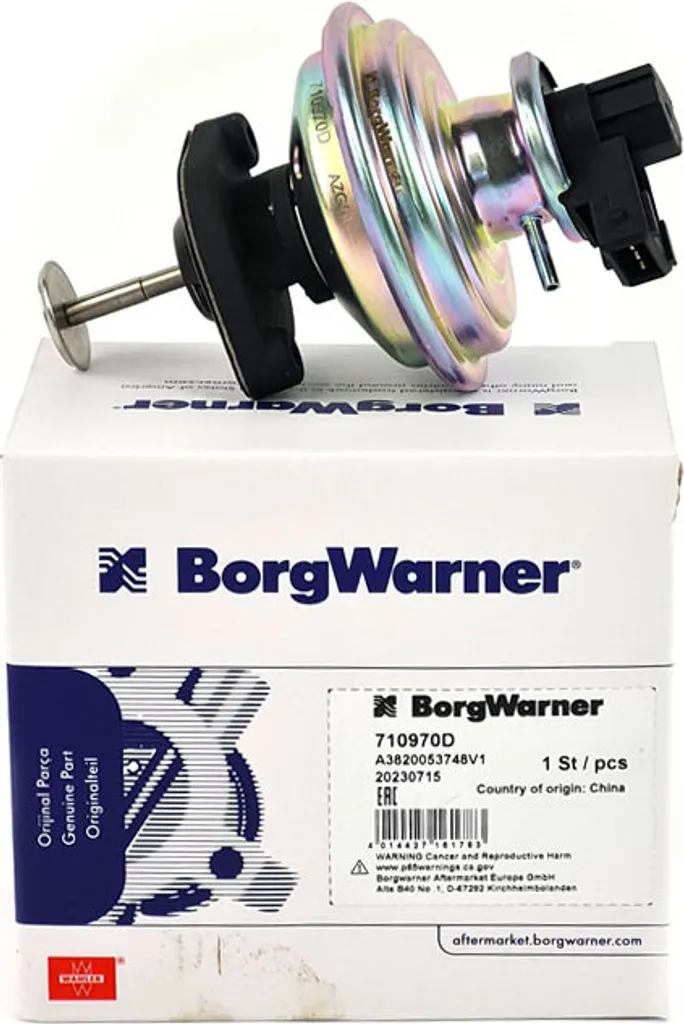 Soupape de Recyclage des Gaz EGR BorgWarner 710970D Fiabilité Diesel