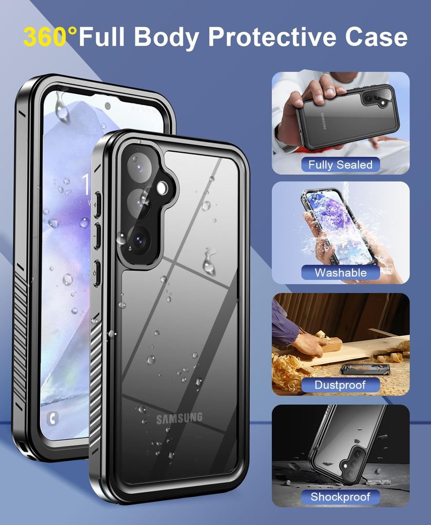 Ist Das Samsung Galaxy A12 Wasserdicht Wasserdicht Hülle für Samsung Galaxy A55, | Kaufland.cz