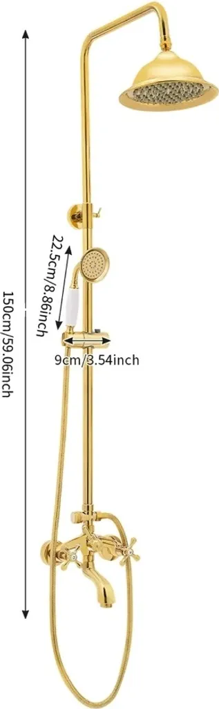 Douche or moderne anticalcaire : finissez-en avec le tartre tenace