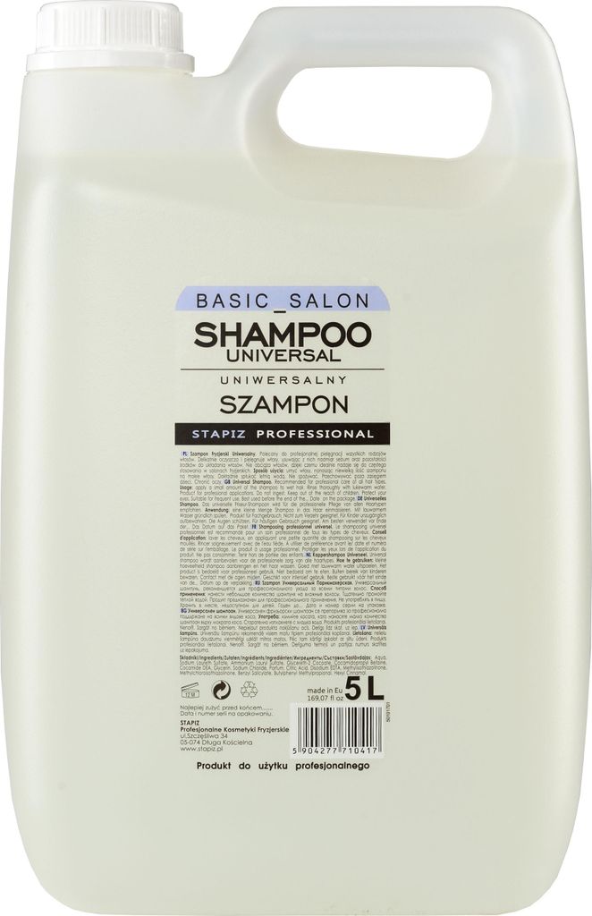 Stapiz Shampoo 5000 Ml Immagine del prodotto 