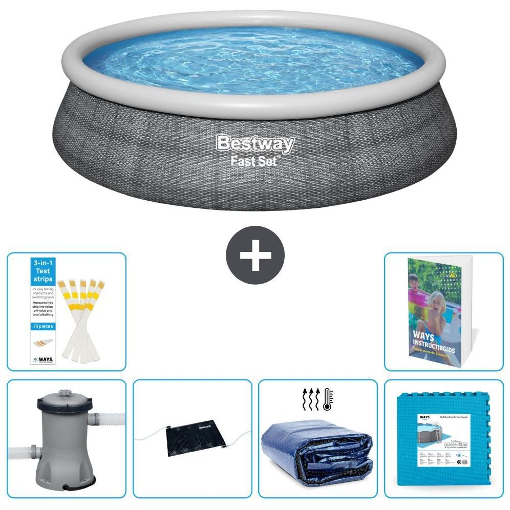 Bestway Fast Set Rund - 457x84 cm - 7-teilig S340