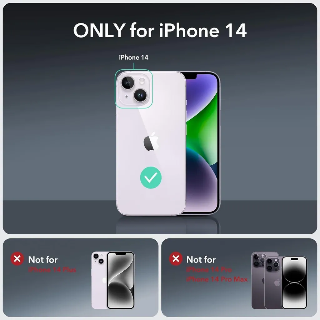 Coque MagSafe iPhone 14 Antichoc - Protection Robuste et Transparente à 360° - 2