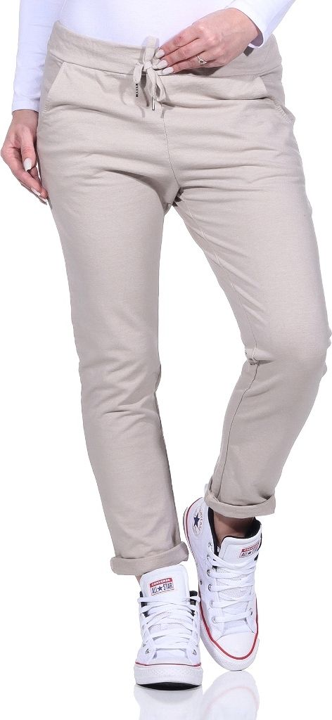 354 Mississhop Jogginghose Damen Baumwolle | Sporthose Lang Slim Fit | Sweatpants Women Baggy High Waist | Laufhosen mit Seitentaschen | Freizeitho...