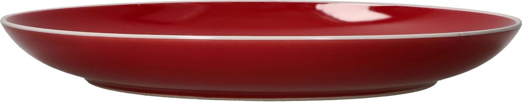 4er Set Linus rot Speiseteller Essteller Grill-Platte Produktbild 5